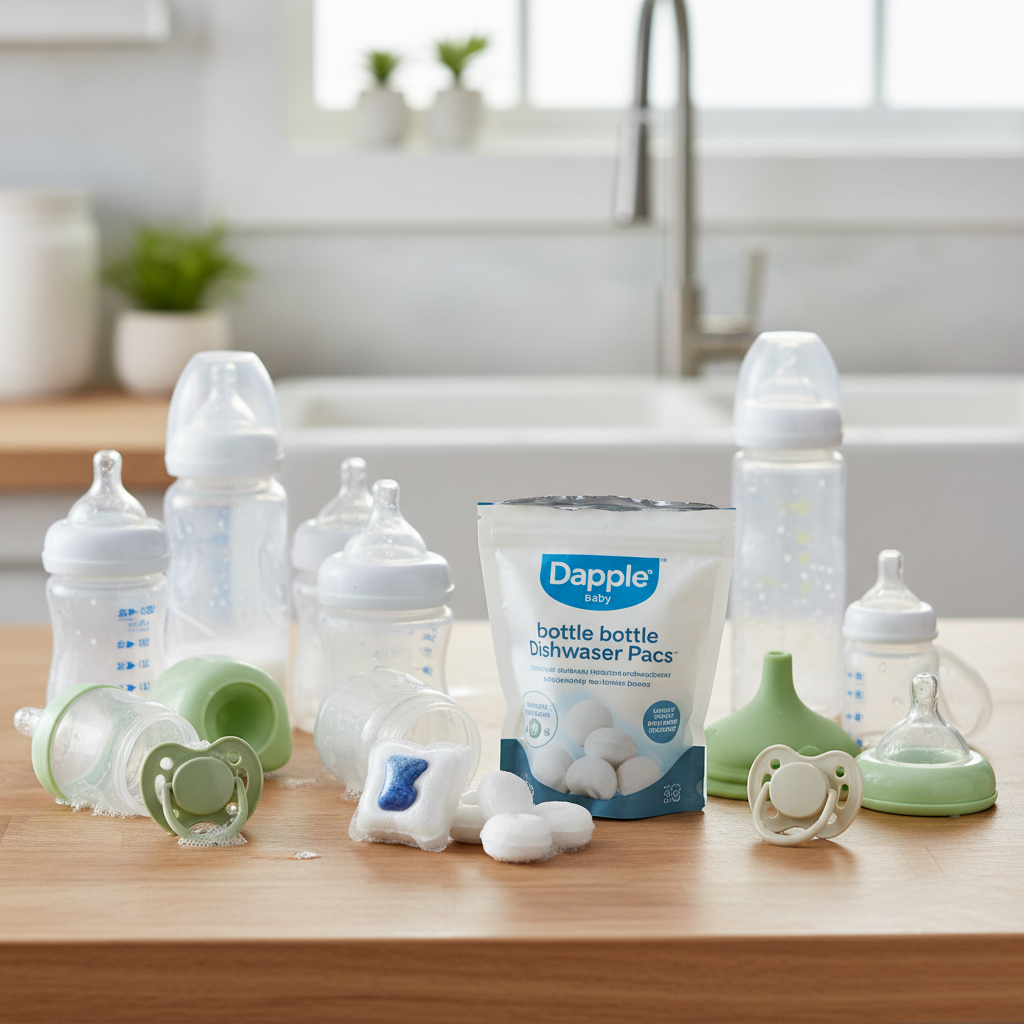Dapple Baby Bottle Dishwasher Pacs Review: Gentle Cleaning for Your Little One’s Essentials