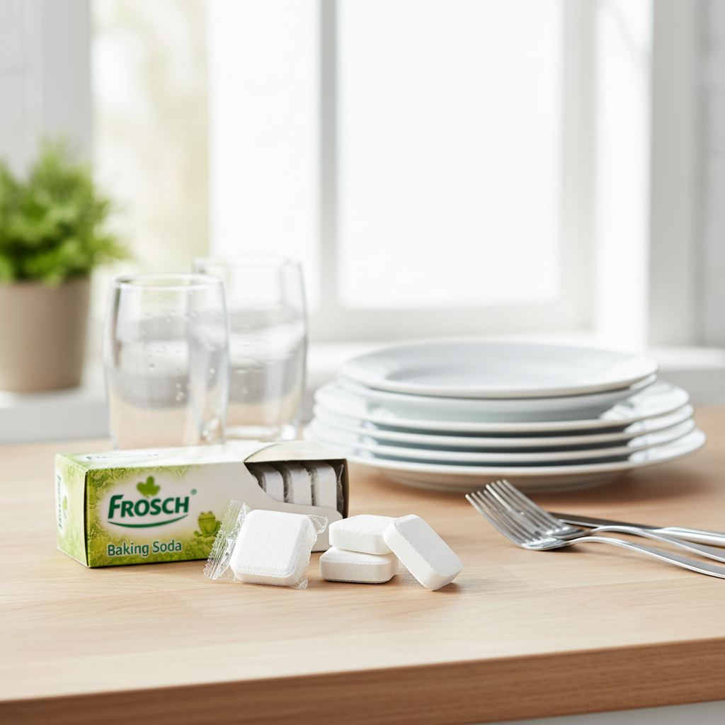 Review: Frosch Baking Soda Dishwasher Tablets – The Eco-Conscious Clean